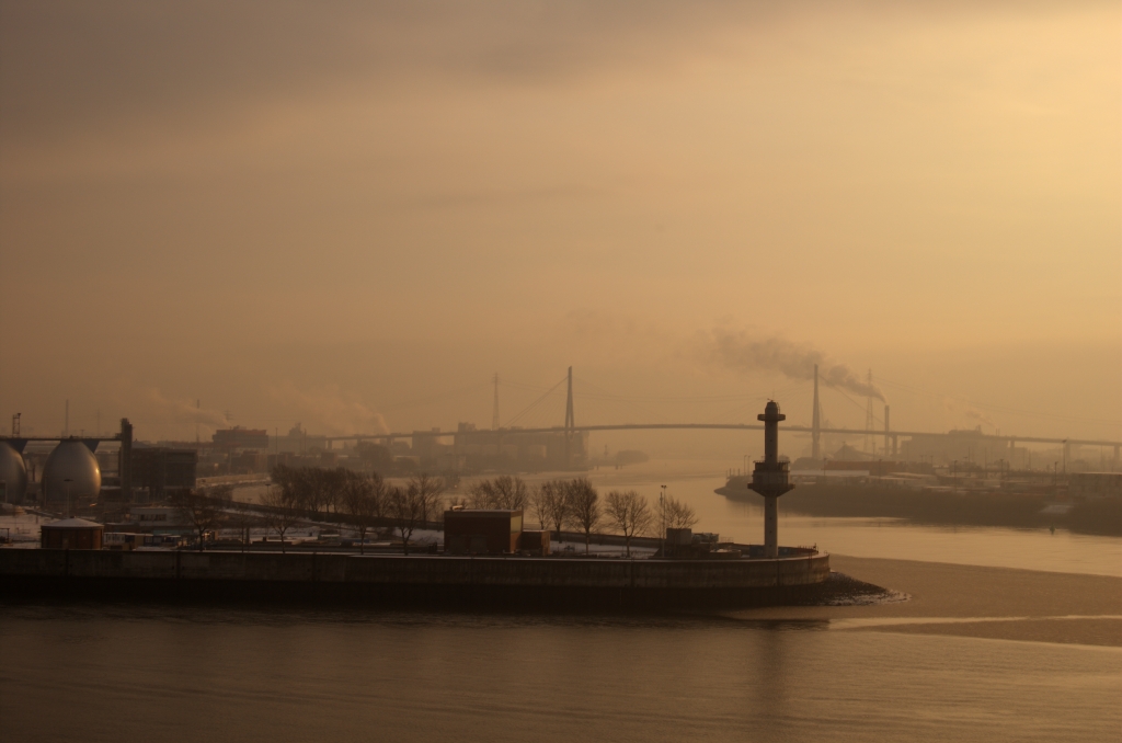 Winter in Hamburg