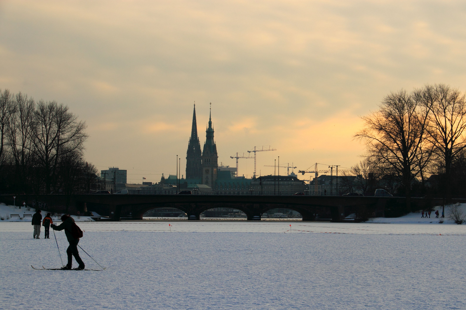 Winter in Hamburg