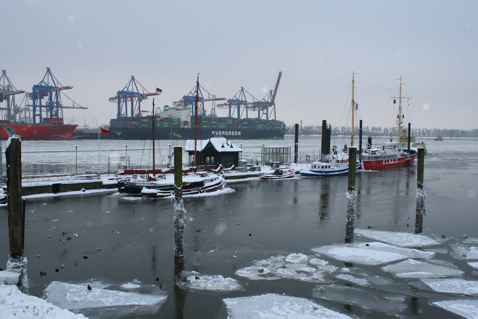 Winter in Hamburg