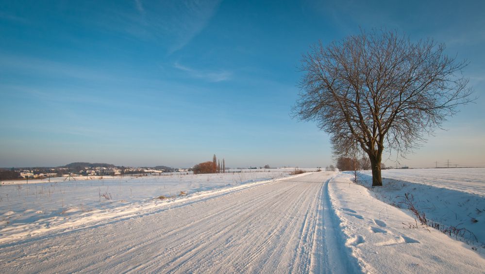 Winter in Hartmannsdorf ...