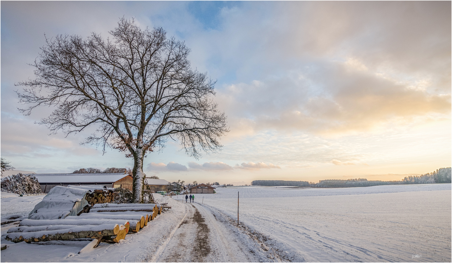 Winter in Hinteregglburg