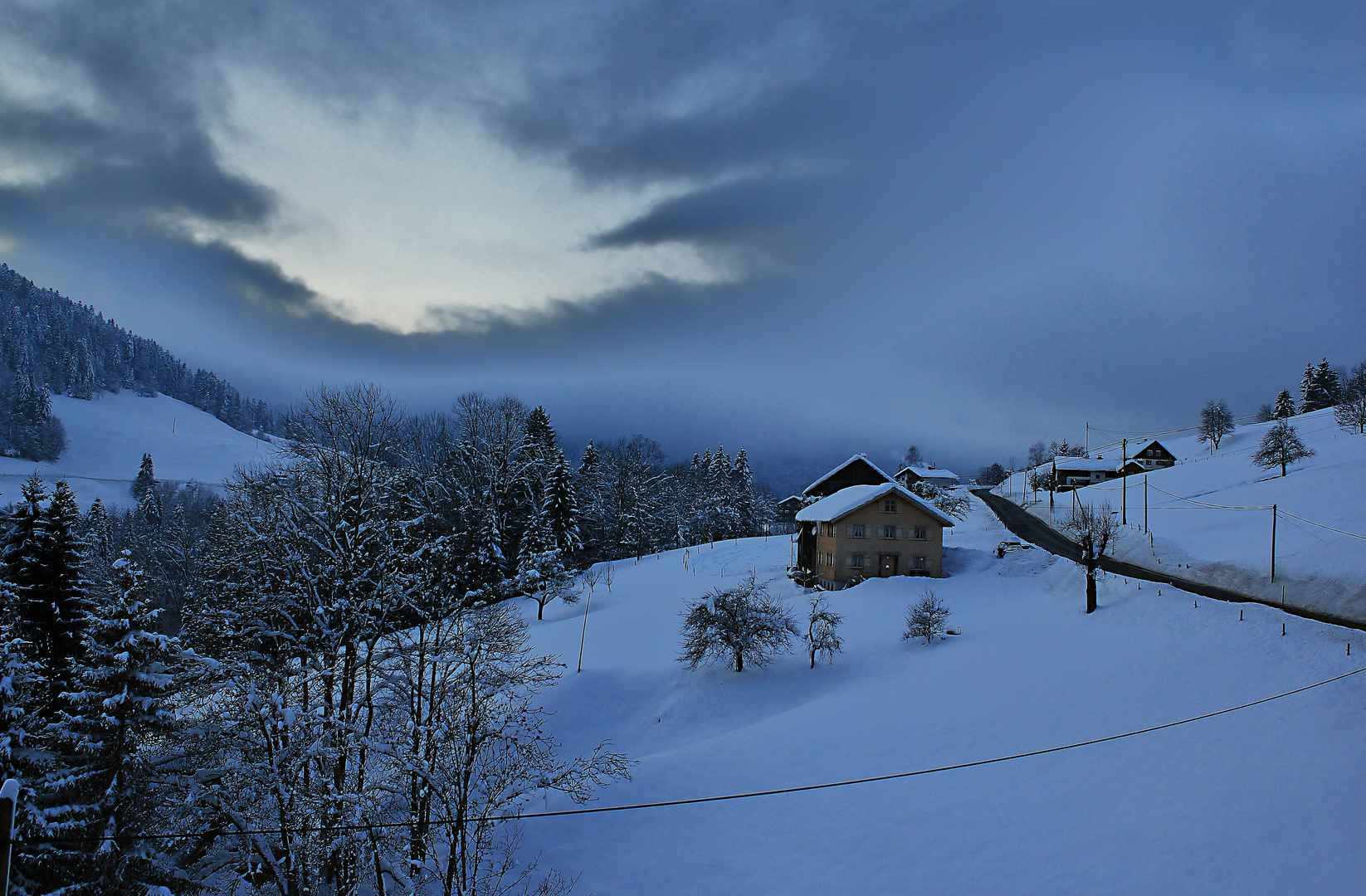 Winter in Hittisau/Bolgenach