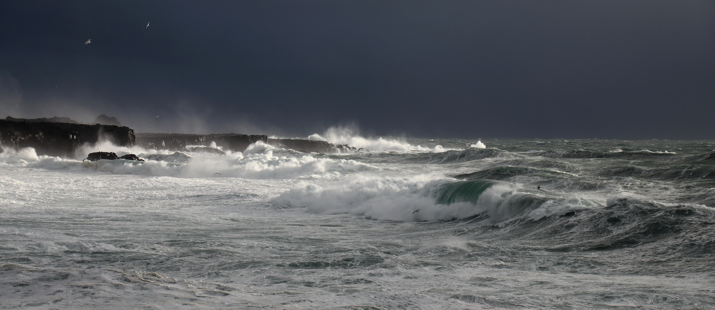 Winter in Island - Sturm