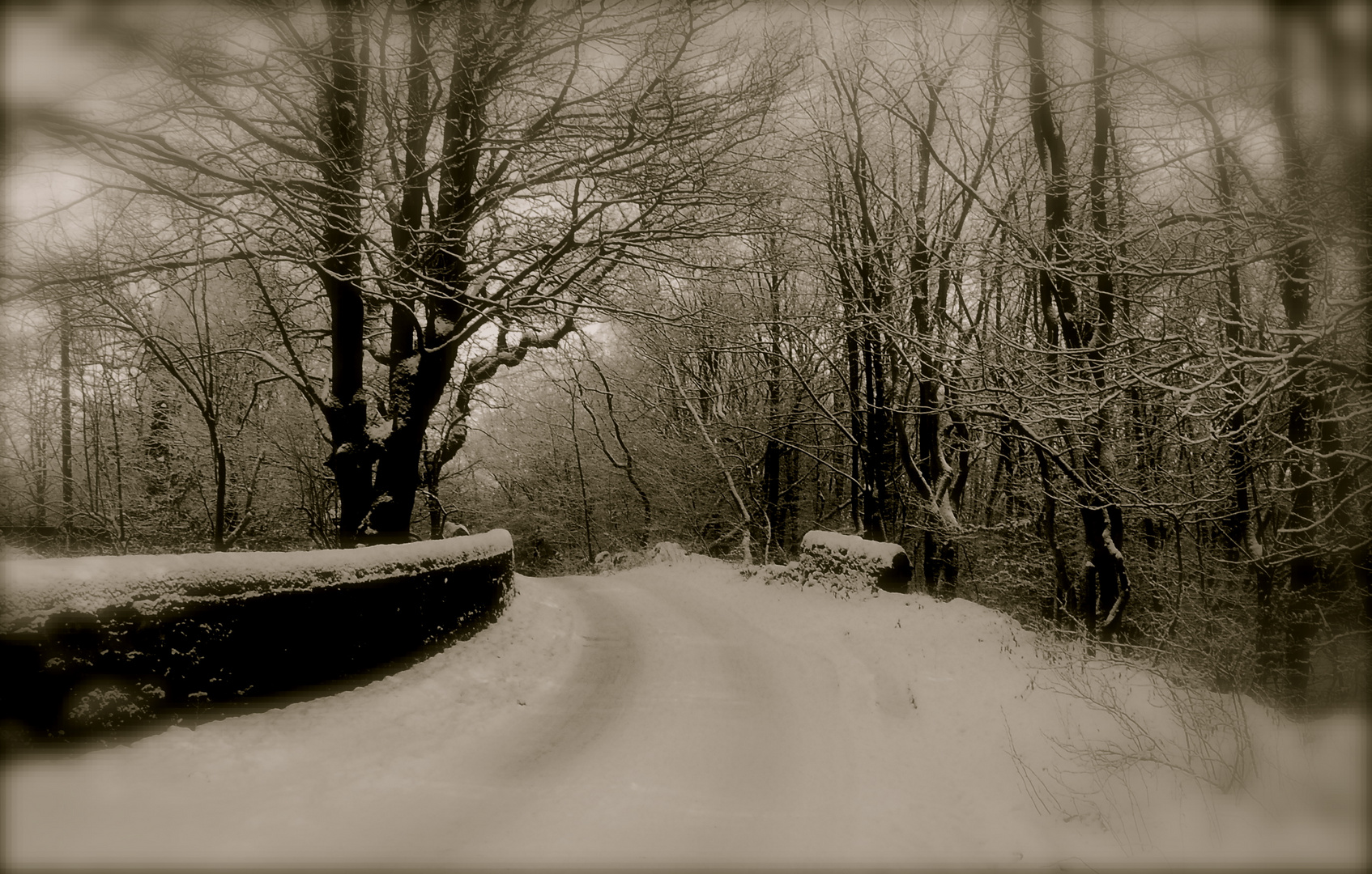 Winter In Kilsyth,Scotland