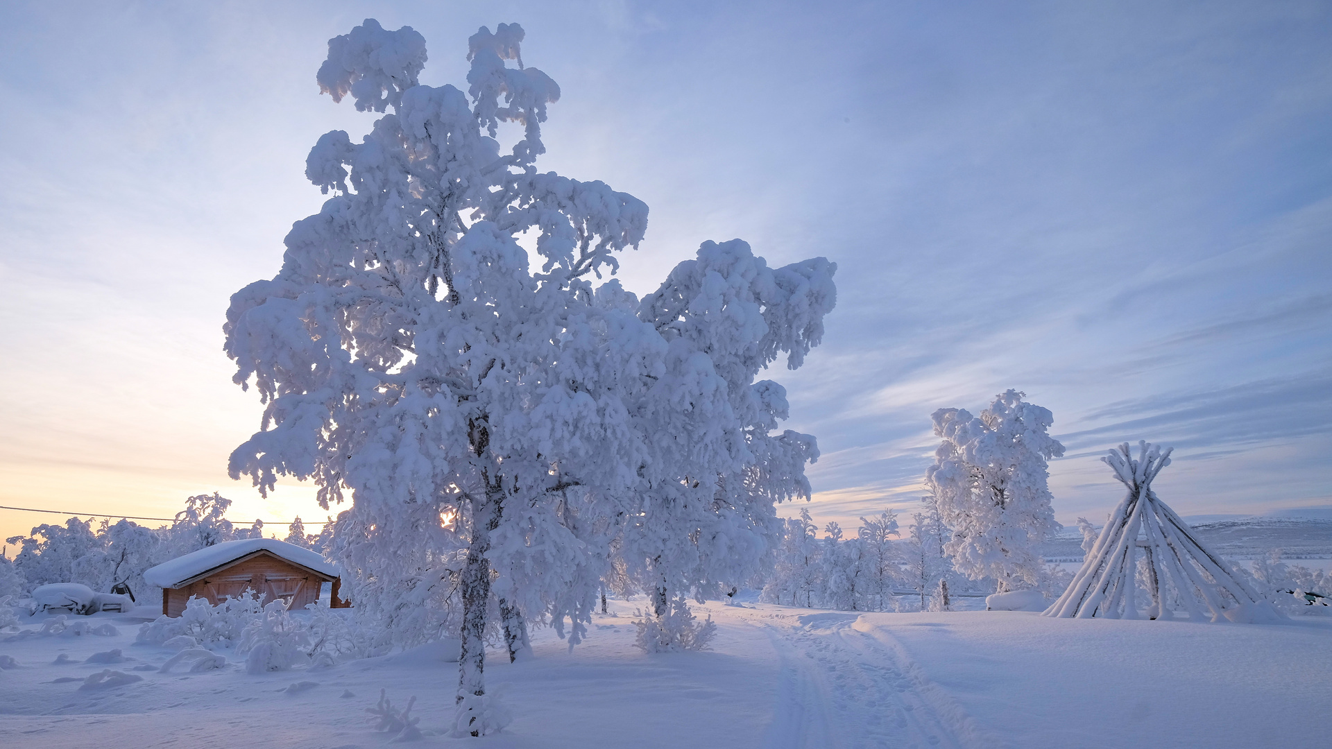 Winter in Lappland