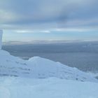 Winter in Lappland: Blick vom Yllästunturi über Finnland