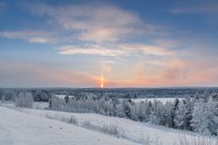 Winter in Lappland