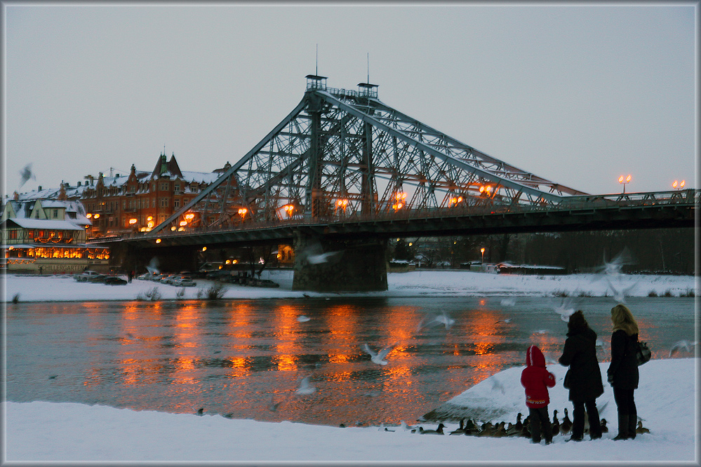 Winter in Loschwitz/ Blasewitz