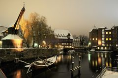 Winter in Lüneburg.