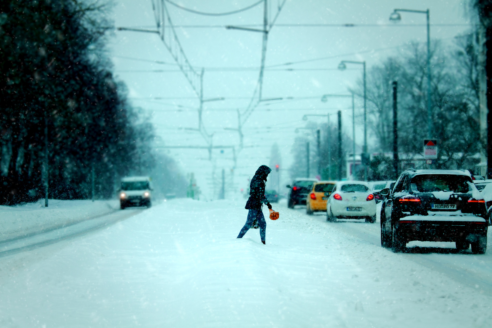 Winter in Magdeburg 