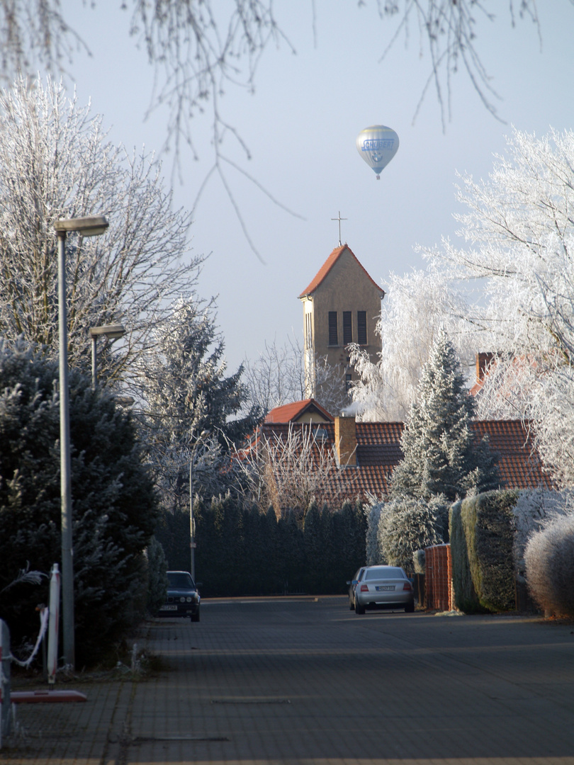 Winter in Magdeburg