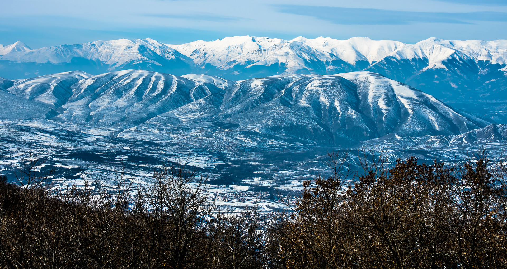 Winter in Mazedonien