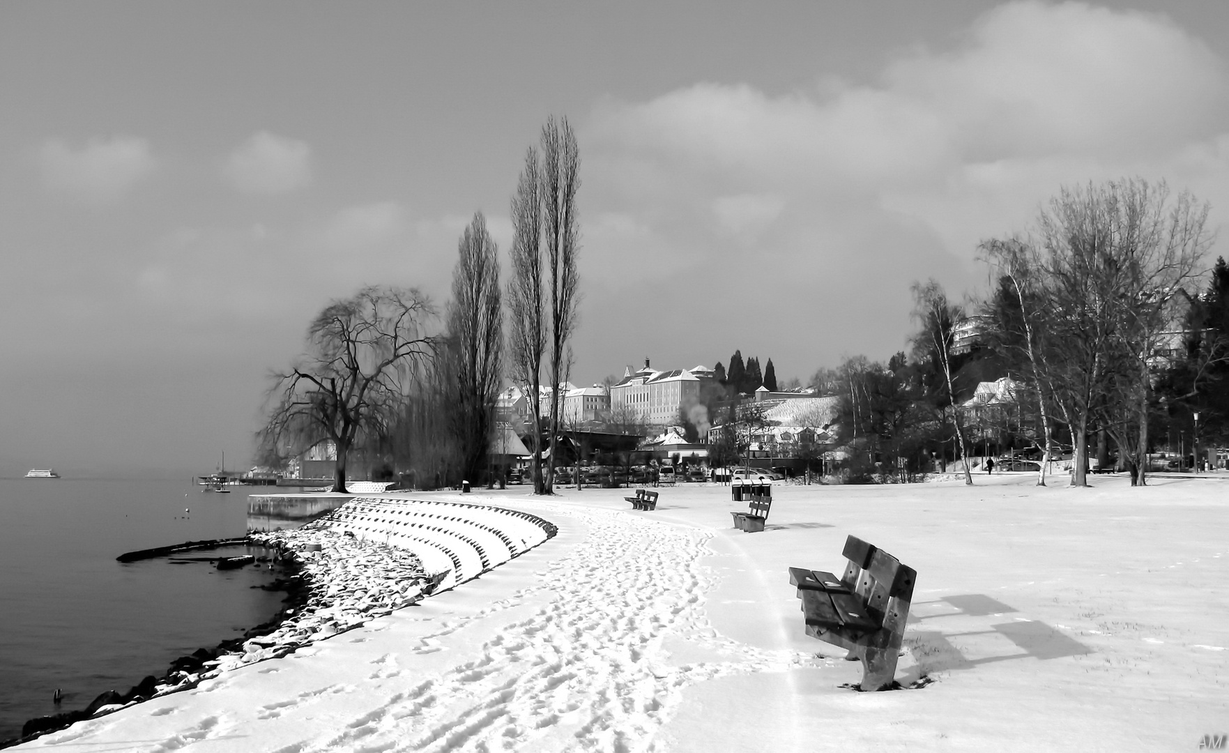 Winter in Meersburg