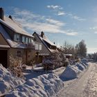 Winter in meiner Straße