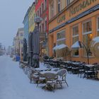 Winter in Meiningen, 4, an unserem Café