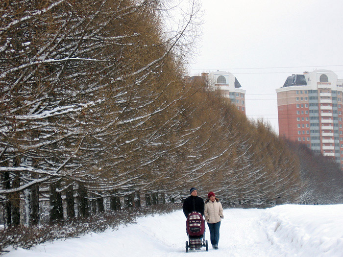 Winter in Moskau