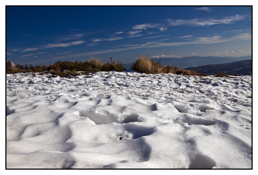 winter in mountain come early