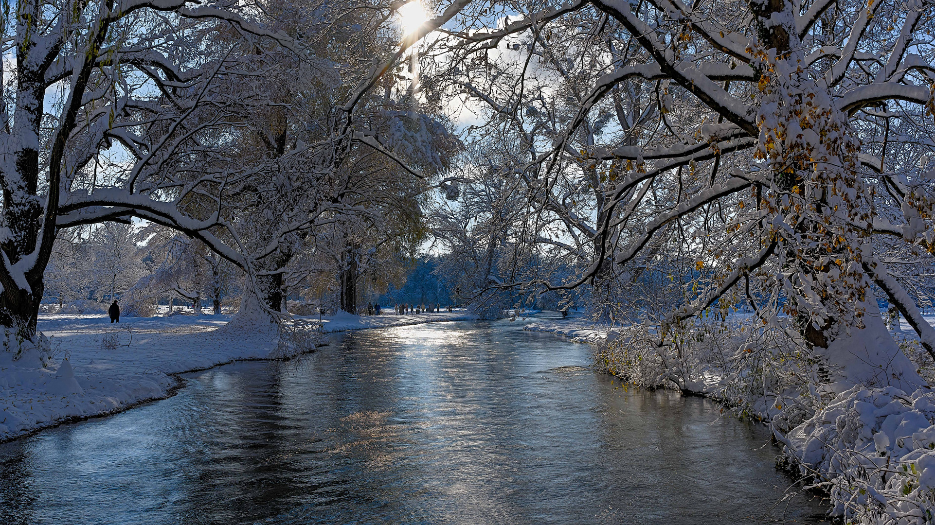 Winter in München