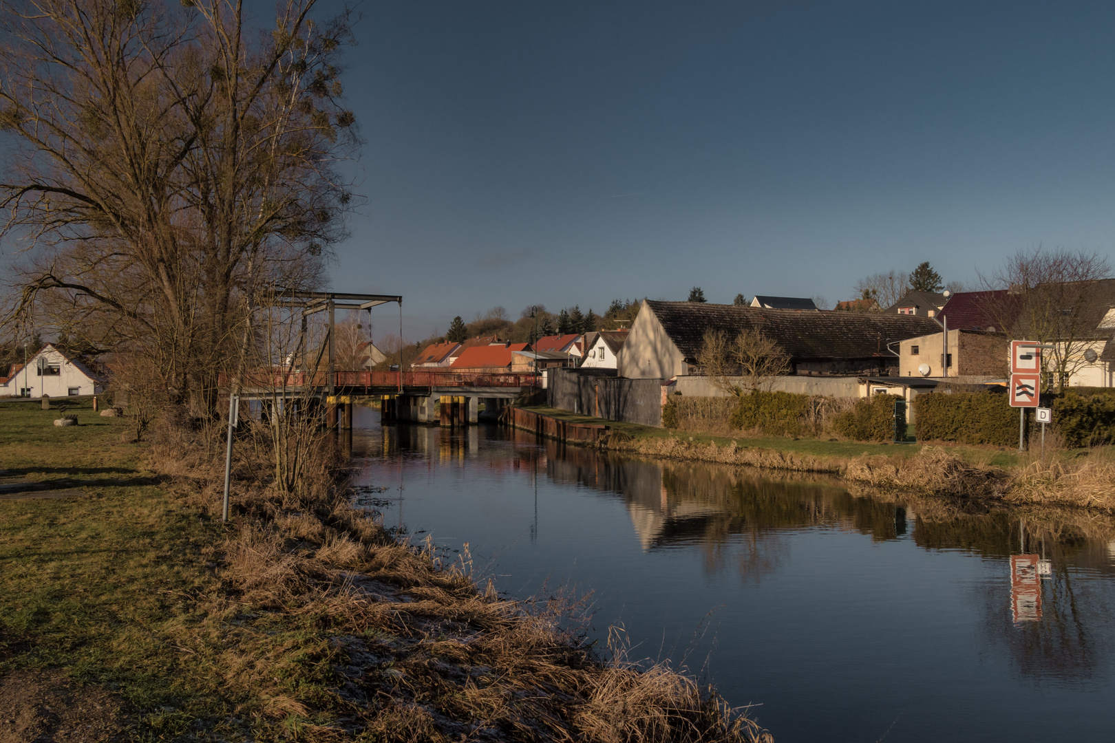 Winter in Niederfinow