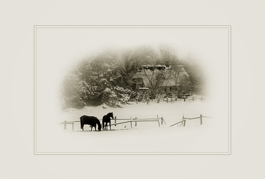 Winter in Norddeutschland