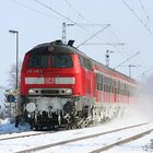 Winter in Norddeutschland.