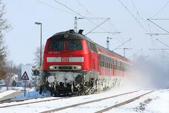 Winter in Norddeutschland.