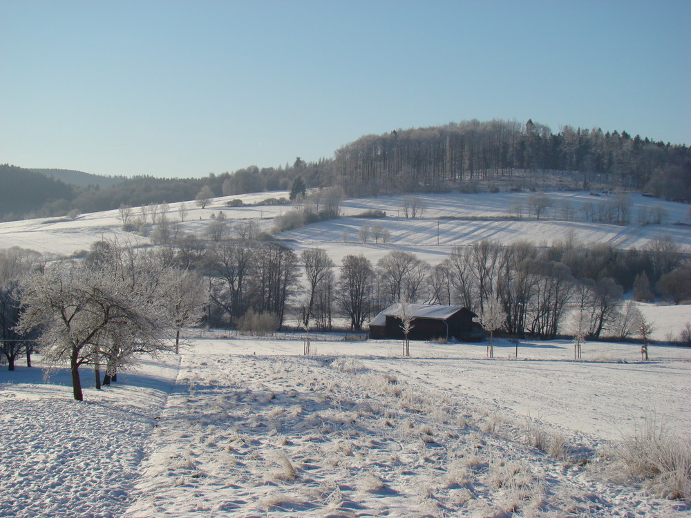 Winter in Nordhessen