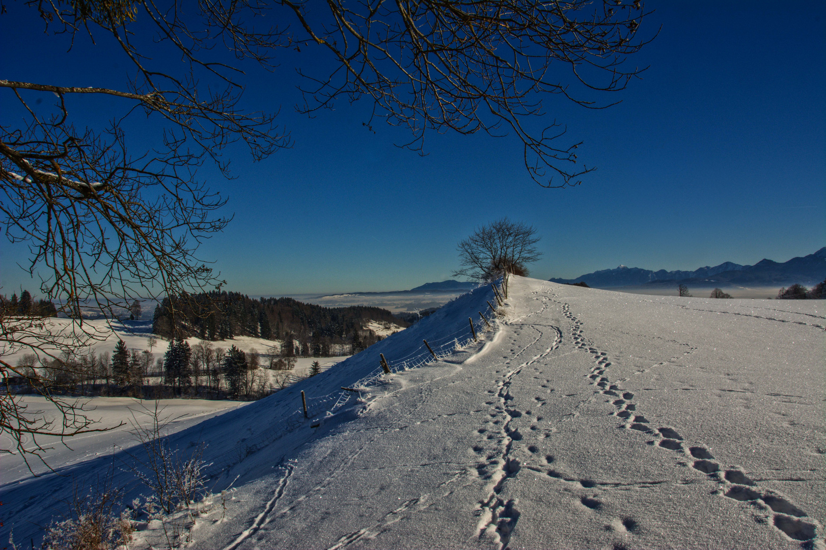 Winter in Oberbayern