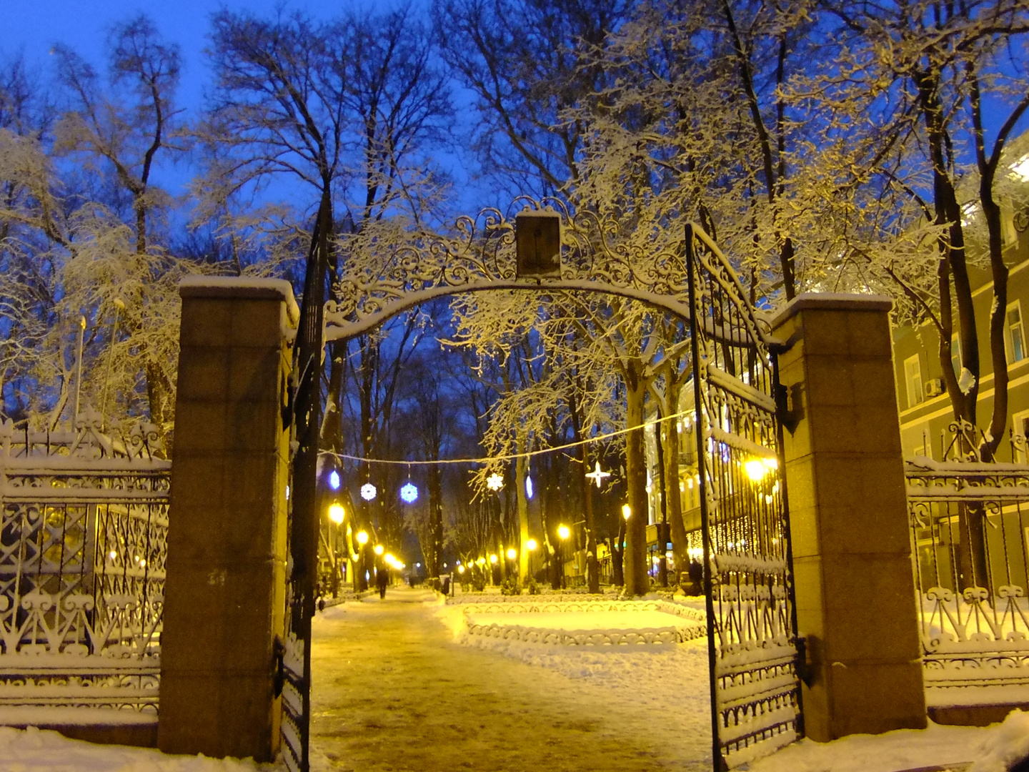 Winter in Odessa