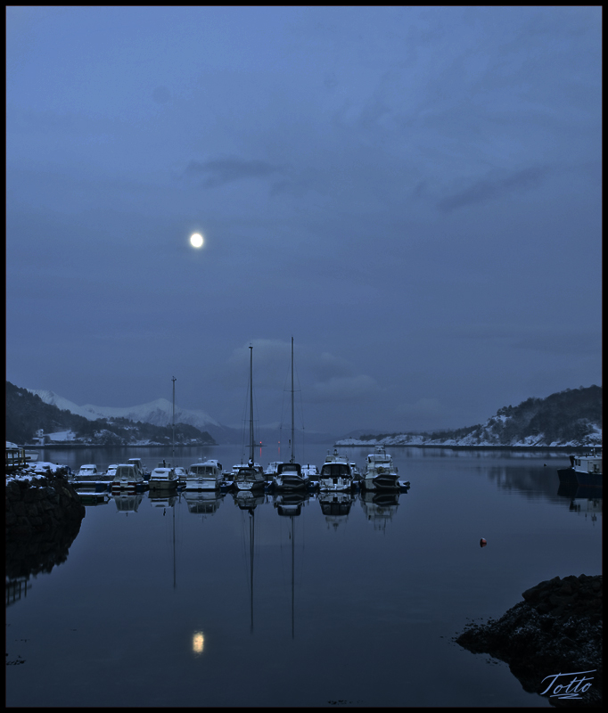 Winter in Omsundet Kristiansund (2)