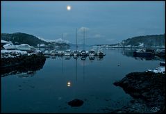 Winter in Omsundet, Kristiansund