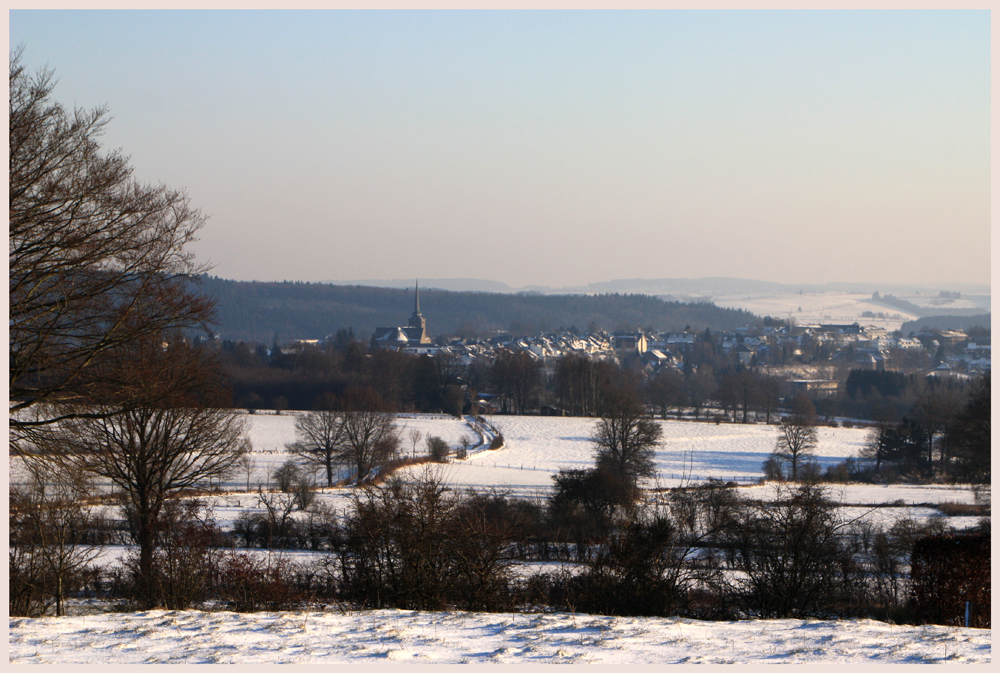 Winter in Ostbelgien 2009