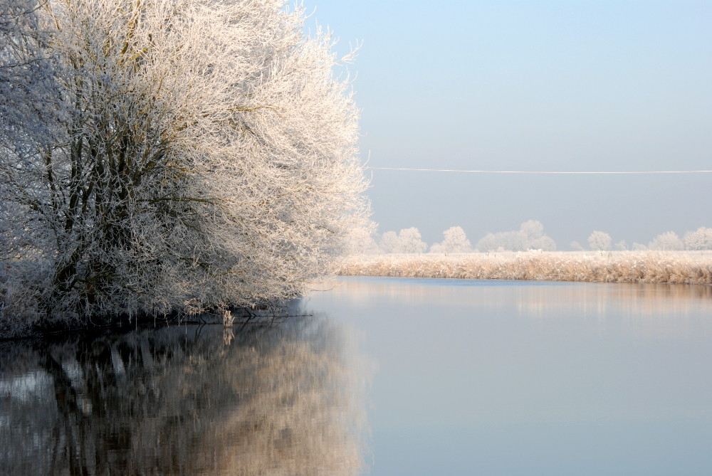 Winter in Ostrfriesland, Harle, Wittund