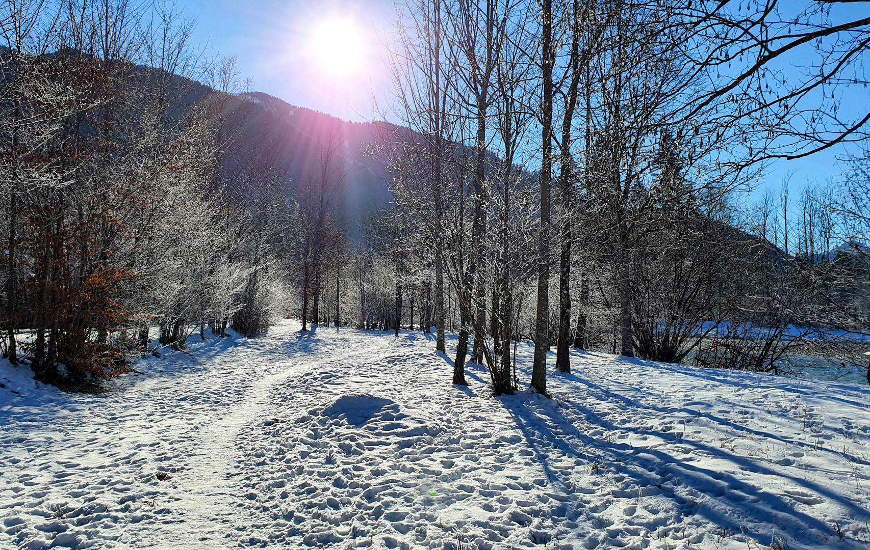 Winter in Rottach-Egern,am Tegernsee