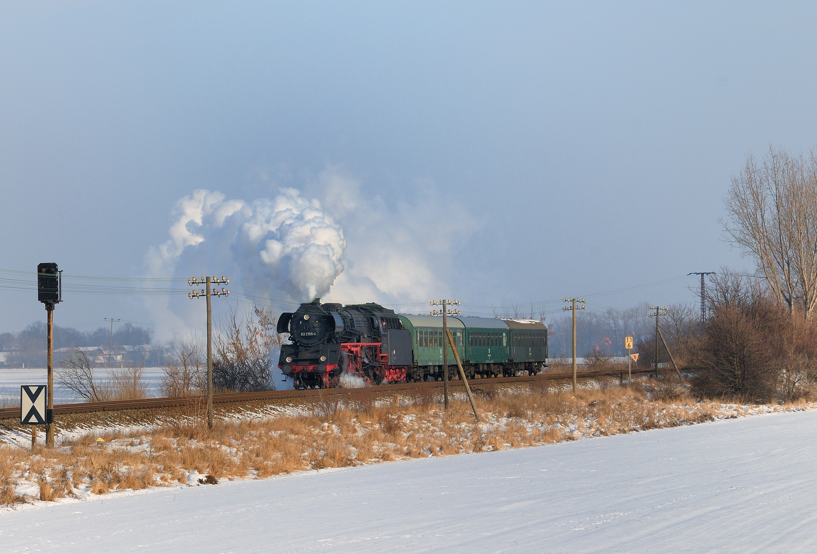 Winter in Sachsen Anhalt