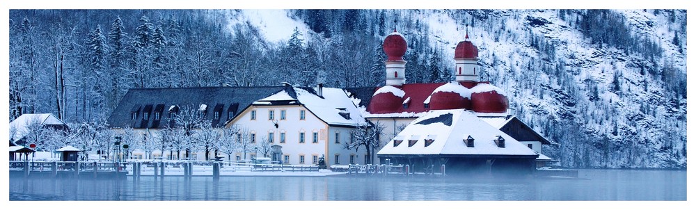 Winter in Sankt Bartholomä am Königsee