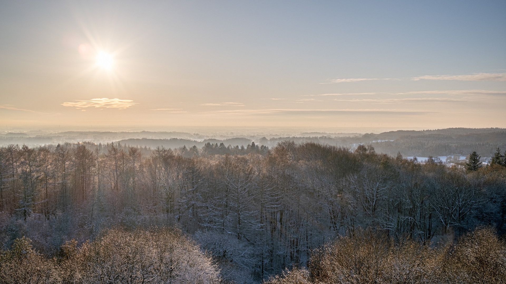 Winter in Schleswig-Holstein.