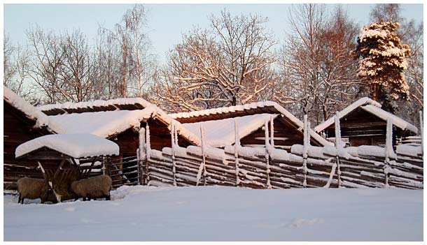 Winter in Schweden