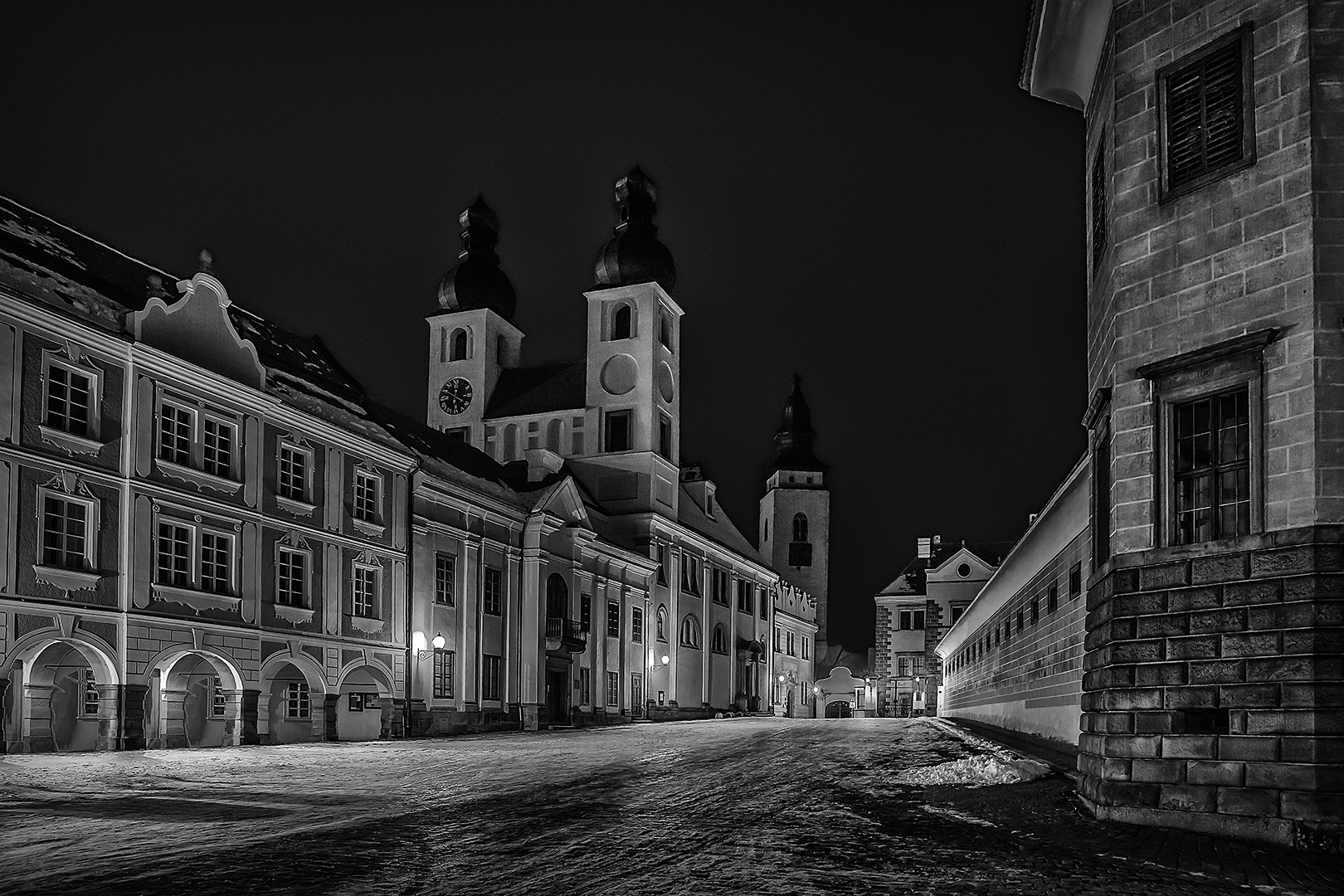 Winter in Telc