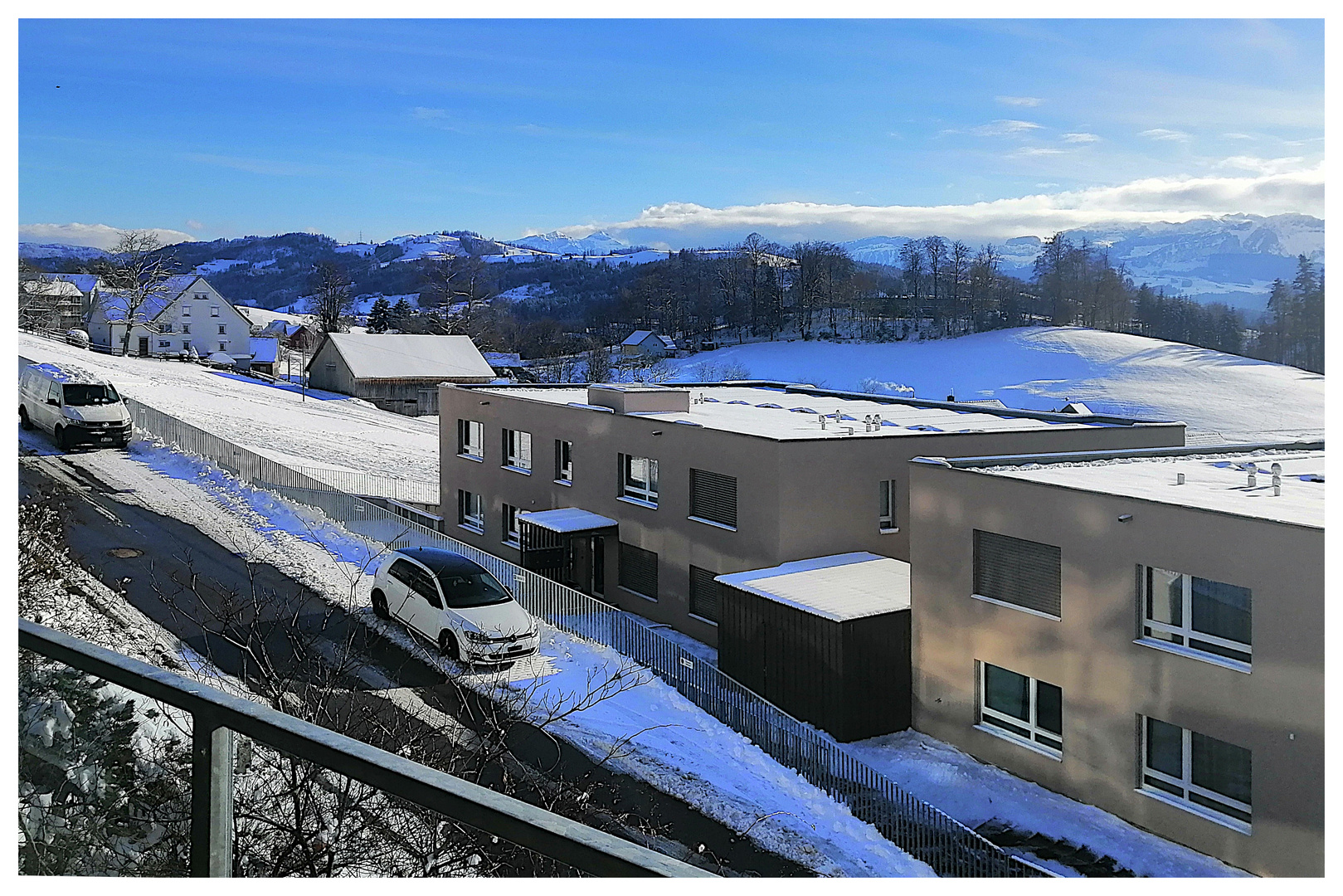 Winter in Teufen