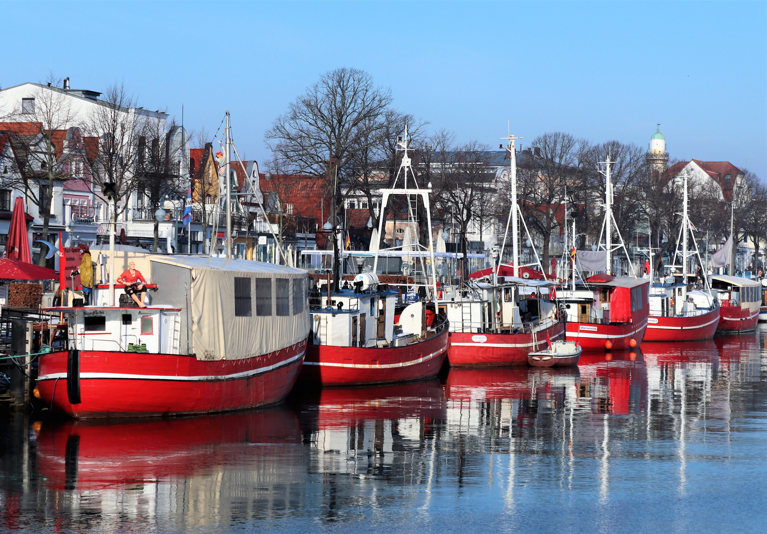 Winter in Warnemünde