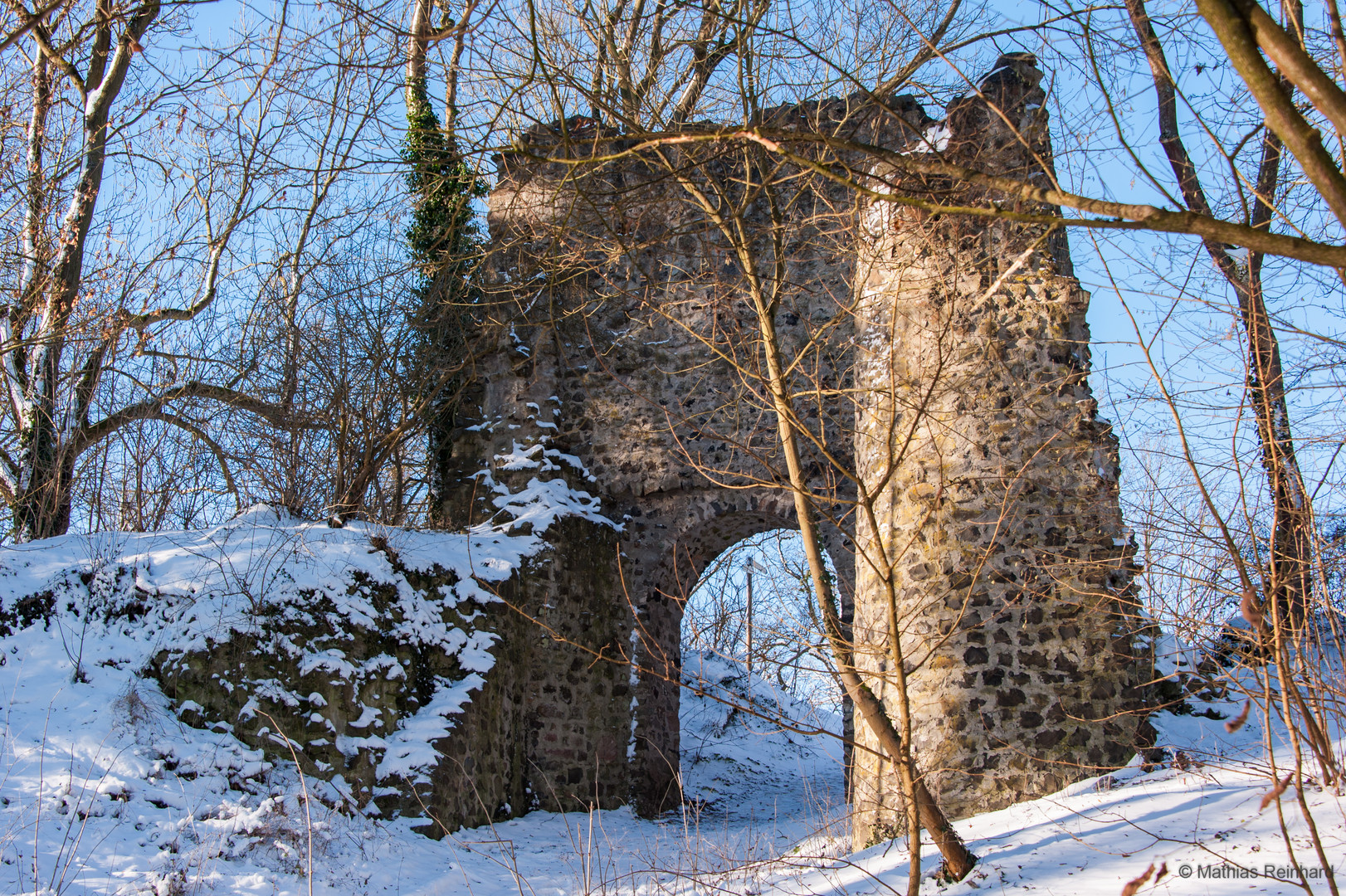 Winter in Wetzlar - Burgtor Kalsmunt