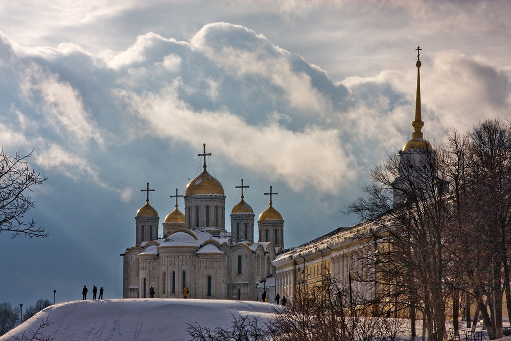 Winter in Wladimir (Russland)