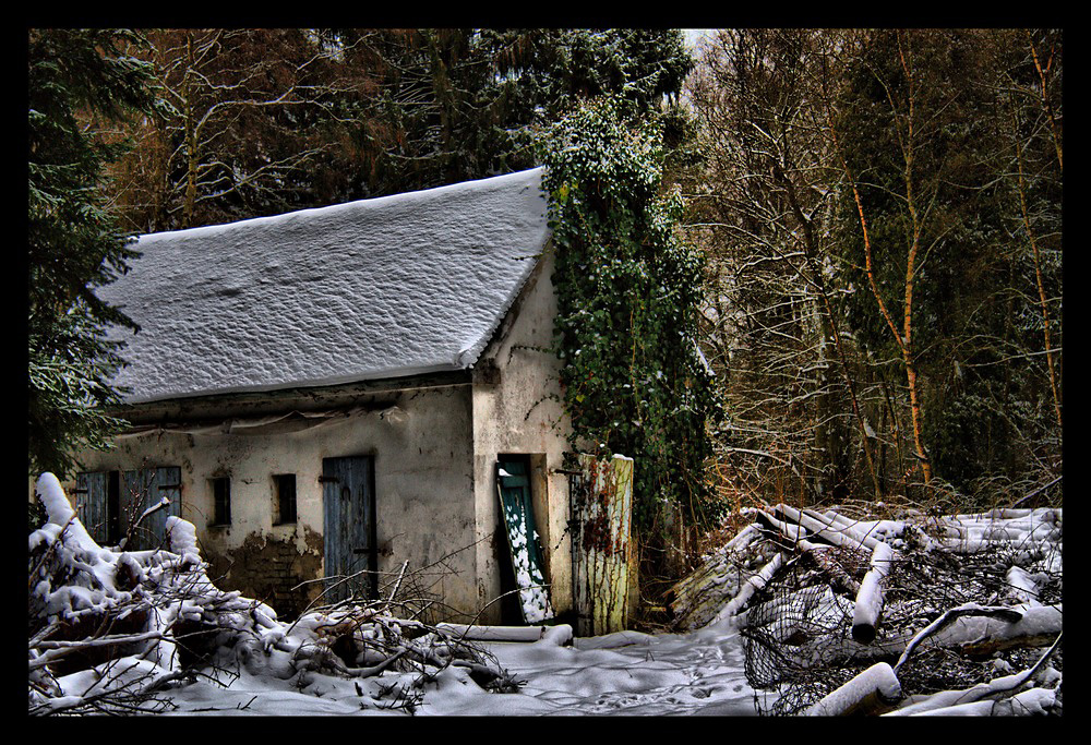 Winter Klövensteen - Lost Place