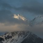 Winter Landschaft in den Dolomiten