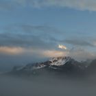 Winter Landschaft in den Dolomiten