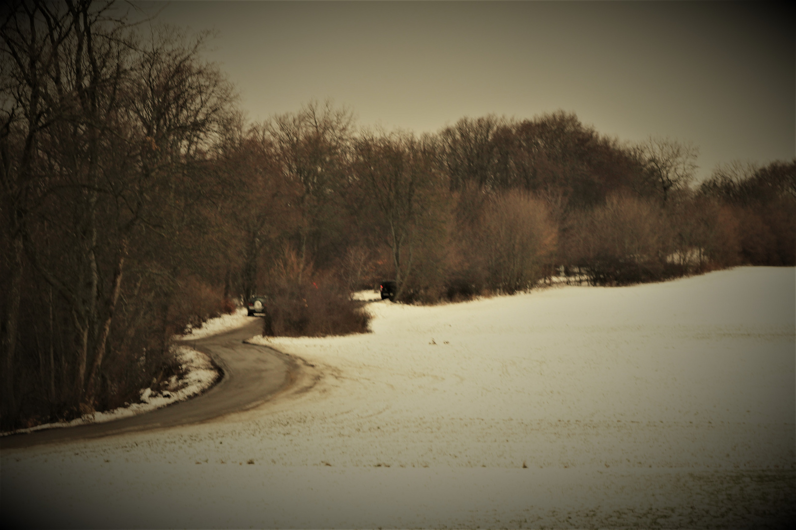 Winter Landschaften auf der schwäbischen Alb