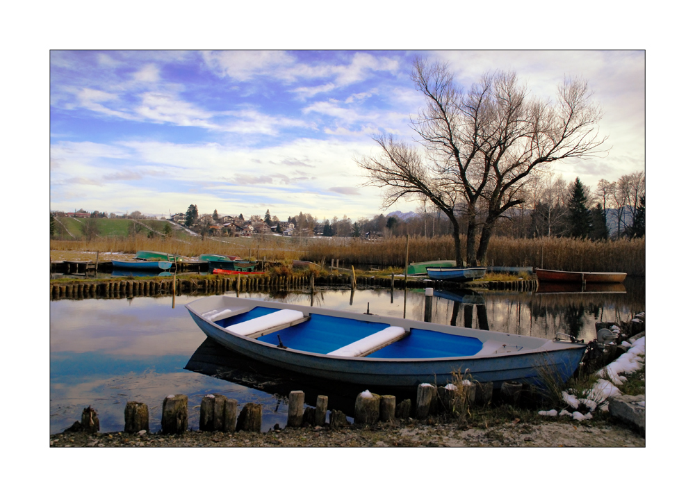 Winter Moorings - Winterliche Anlegestelle