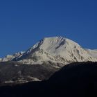 Winter Morgenstimmung Bilck zum Brienzerrothorn und Wilerhorn