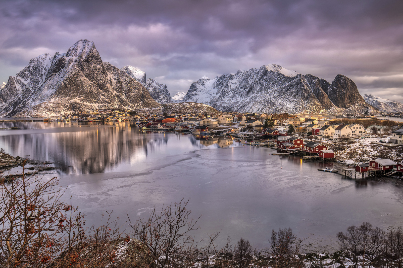 Winter Morning at Lofoten 